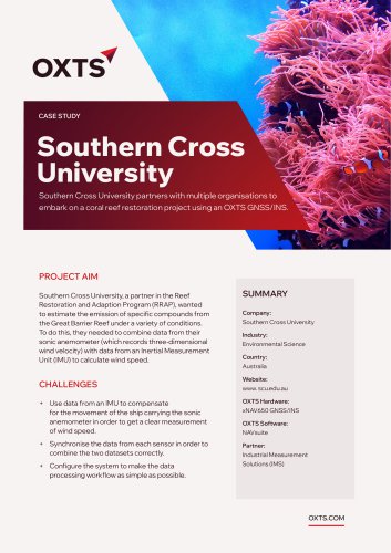 Southern Cross University Case Study