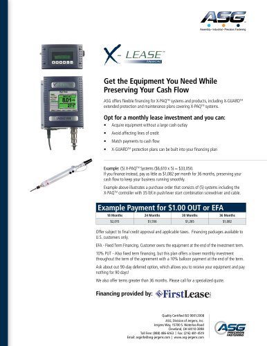 Get the Equipment You Need While Preserving Your Cash Flow