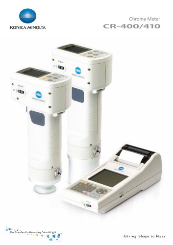 Chroma Meter CR-400/410