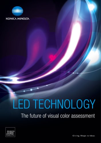 LED TECHNOLOGY The future of visual color assessment