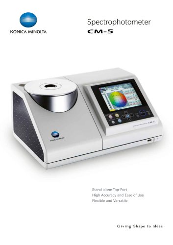 Spectrophotometer CM-5