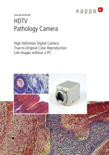 HDTV Pathology Camera Set, Tauri HD-02150 SDI