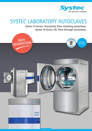 Systec HX-Series autoclaves