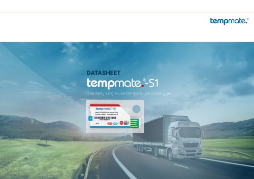 tempmate.®-S1 Datasheet