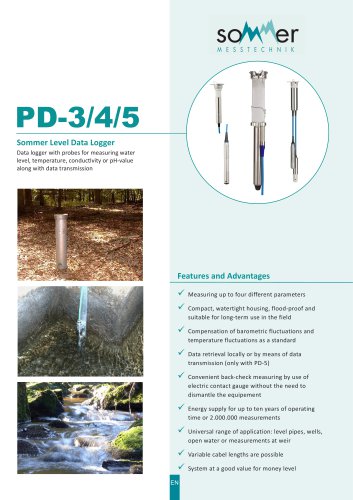 Level Data Logger PD-3/4/5