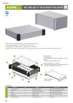 AUXRE series - EMC SHIELDED 19" RACK MOUNT ENCLOSURE