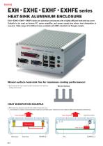 EXHE series - HEASTINK ALUMINIUM EMC SHIELDED ENCLOSURE