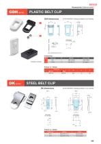 GDH series - PLASTIC BELT CLIP