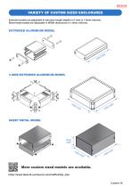 MBS series - CUSTOM SIZED STAINLESS STEEL ENCLOSURE