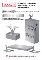 TCS series - CUSTOM SIZED STAINLESS STEEL BOX