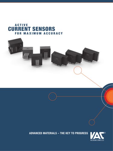 ACTIVE CURRENT SENSORS FOR MAXIMUM ACCURACY