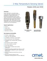 2230/4430 2-Way Temperature Sensing Valve