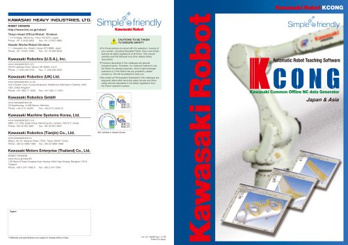 Kcong Automatic Robot Teaching Software