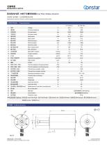 Constar 24V Inner Rotor With Hall Brushless DC Motor B2950NH2B