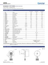 Constar Outer Rotor Brushless DC Motor BO3828N2B