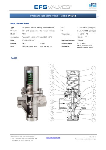 Model PRV44