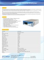 zetian/environmental/ppb/ambient gas analyzer/ Ozone analyzer/O3 analyzer/AM-5400/air house/air quality monitoring/gas station