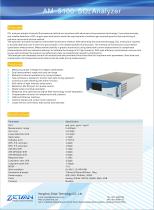 zetian/environmental/ppb/ambient gas analyzer/SO2 gas analyzer/AM-5100/air house/air quality monitoring/gas station