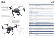 Keii UAVs IR Inspection System/ DJI M200/ Thermal Imaging/ industrial/ Powerline/ Solor panel / rougfing inspection