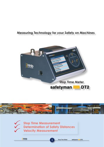 Measuring Technology for your Safety on Machines