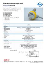 Data sheet flow-captor 4140.13