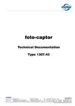 Data sheet foto-captor 1307.43