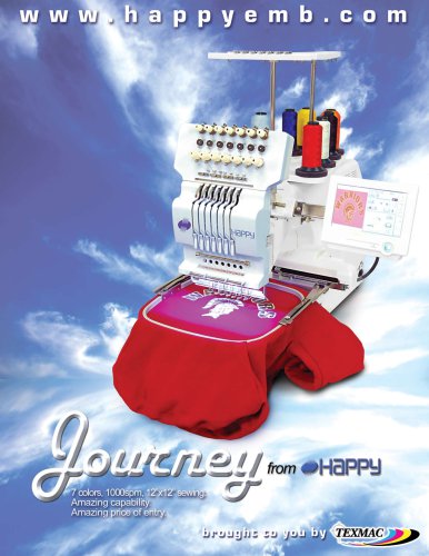 Journey 1-Head Embroidery Machine