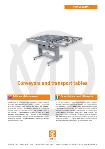 Conveyor for offset plates