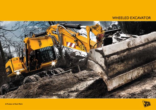 Wheeled Excavator Brochure