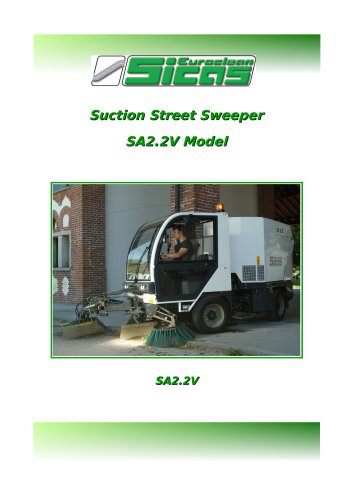 Suction Street Sweeper SA2.2V Model