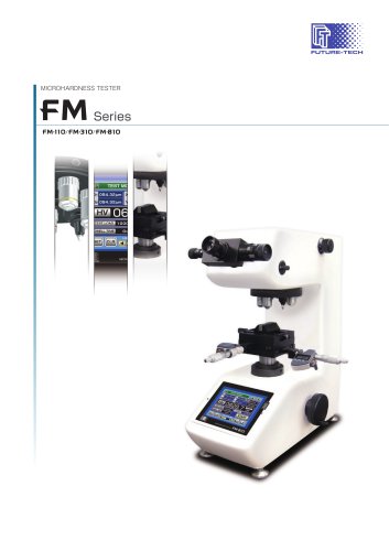 MICROHARDNESS TESTER FM Series