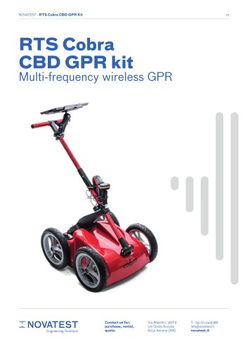 RTS Cobra CBD GPR kit - Technical Sheet