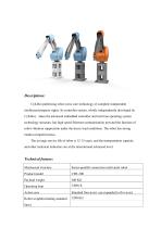 Palletizing robot CBT-200