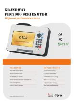 FHO3000 Series OTDR