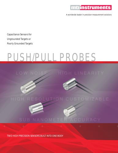 CAPACITANCE PROBES - Special Push-Pull