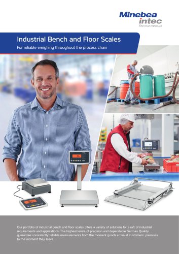 Brochure Bench and Floor Scales