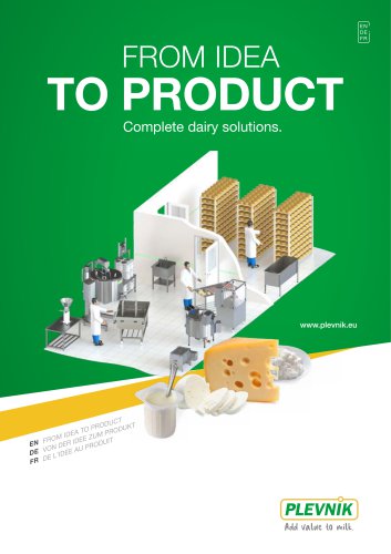 FROM IDEA TO PRODUCT