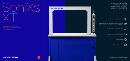 SoniXs XT Automatic Strapping Machine