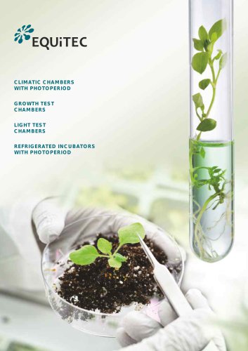 Plants Growth and Photoperiod Test Chambers