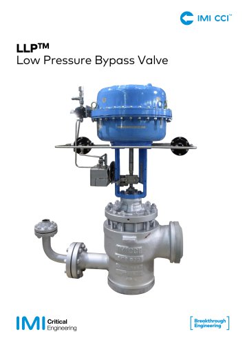 LLPtm Low Pressure Bypass Valve