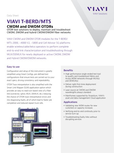 VIAVI T-BERD/MTS