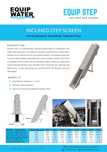 Step Screen – EQUIP STEP