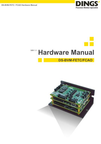 DS-BVM-FETC-FCAO_Hardware Manual