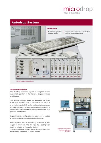 Autodrop Dispenser Electronics AD-E