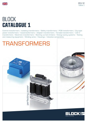 The actual catalogue 1 Transformers