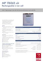 MP 176065 xlr product datasheet