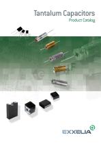 Tantalum Capacitors Product Catalog