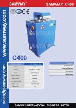 SAMWAY C400  Hydraulic Hose Cutting Machine