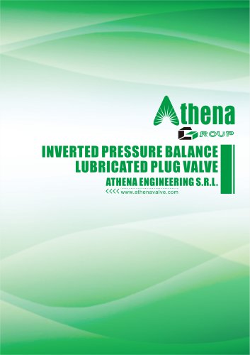 INVERTED PRESSURE BALANCE LUBRICATED PLUG VALVE plv-2