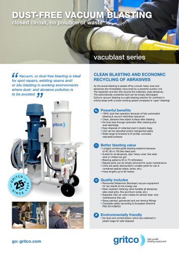 VACUBLAST SERIES